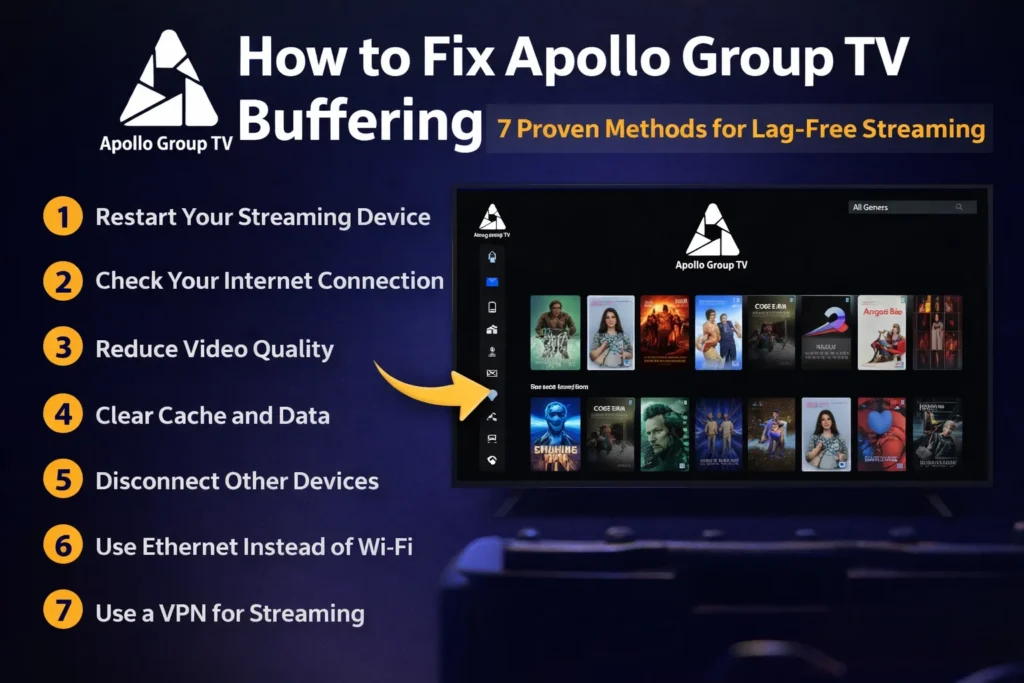 Fix Apollo Group TV Buffering
