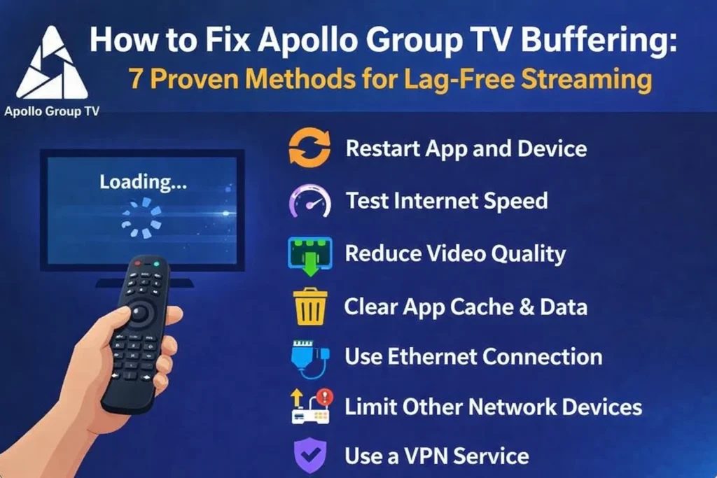 Fix Apollo Group TV Buffering